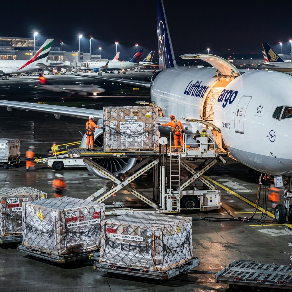 Express air freight from China to Lagos